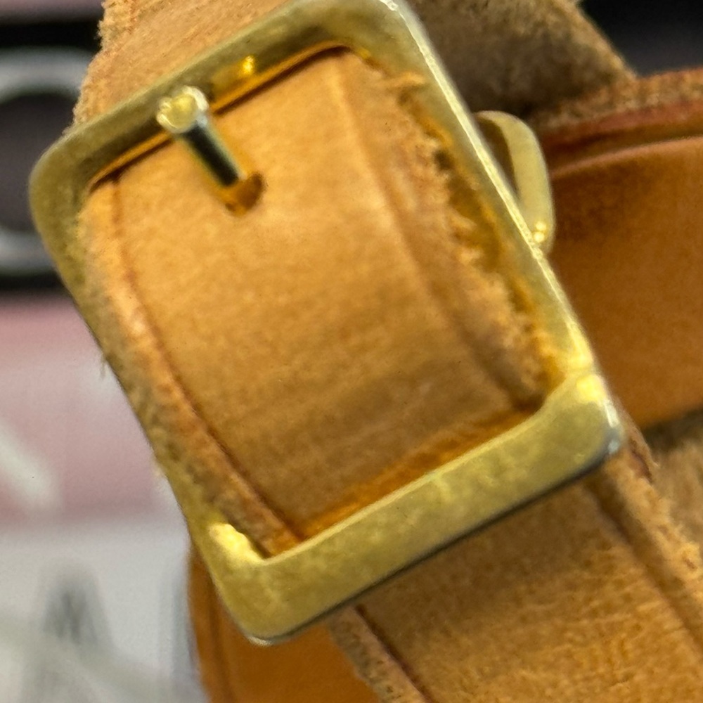 Louis Vuitton Brown Leather Luggage Tag - Picture 6 of 8
